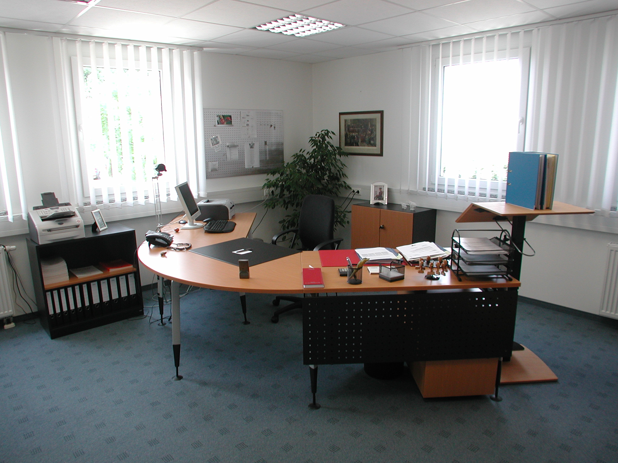 Möbliertes Einzelbüro im BüroCenter Wolfratshausen