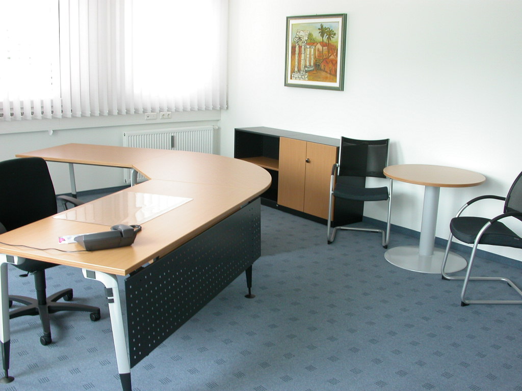 Bürobeispiel für ein Einzelbüro im BüroCenter Wolfratshausen